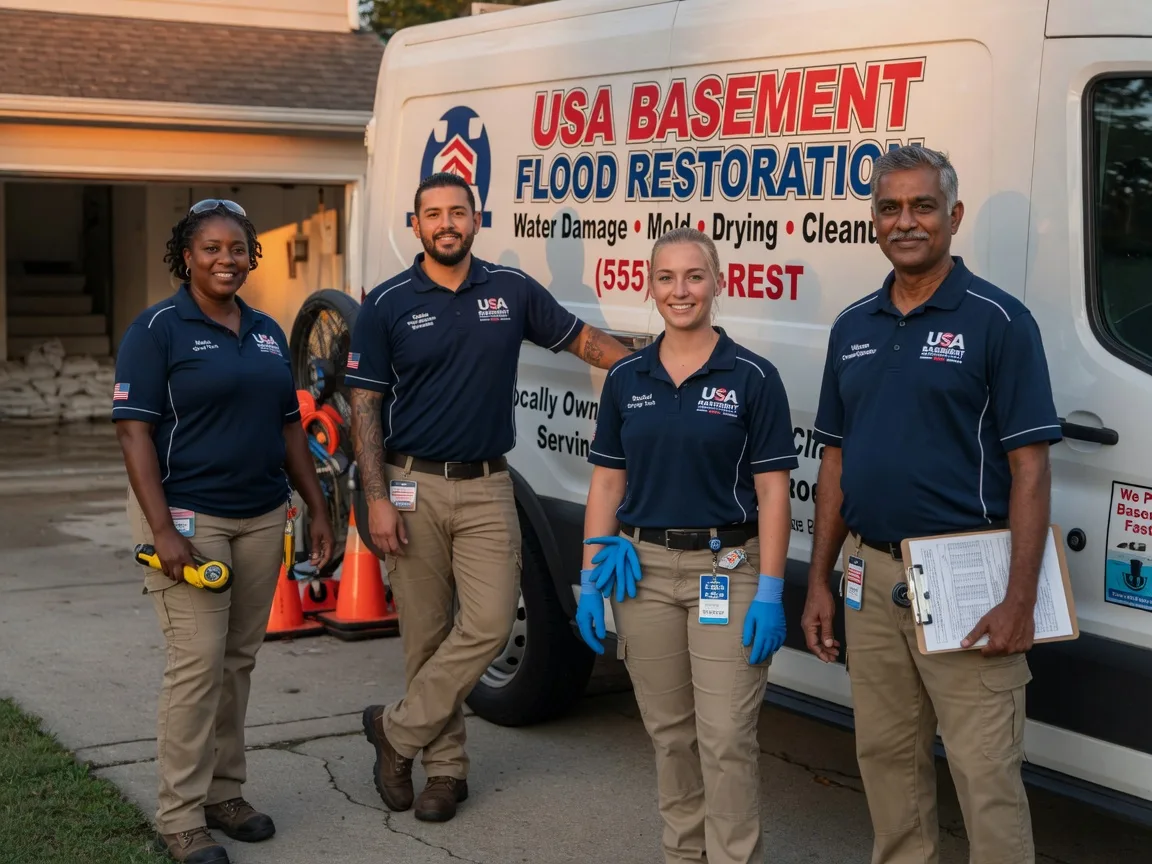 Basement Flood Cleanup company in Point, TX