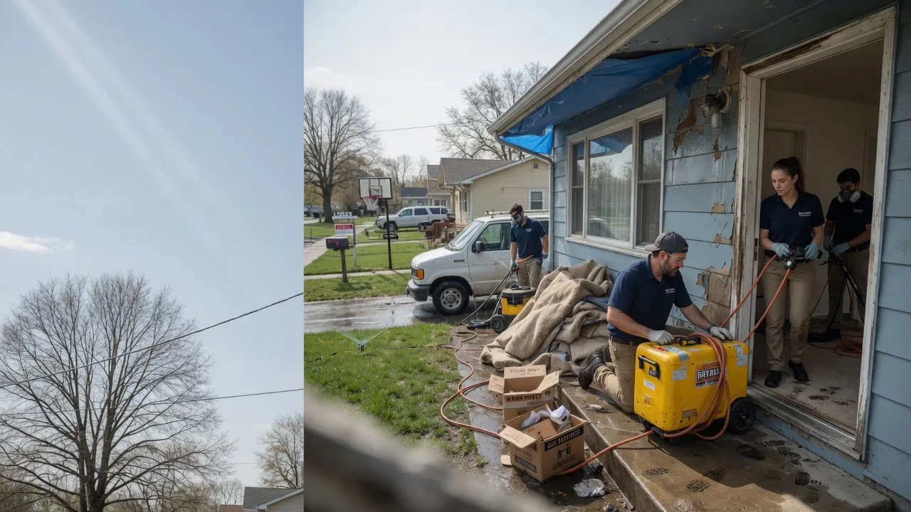 Basement Flood Cleanup in Point, TX near me